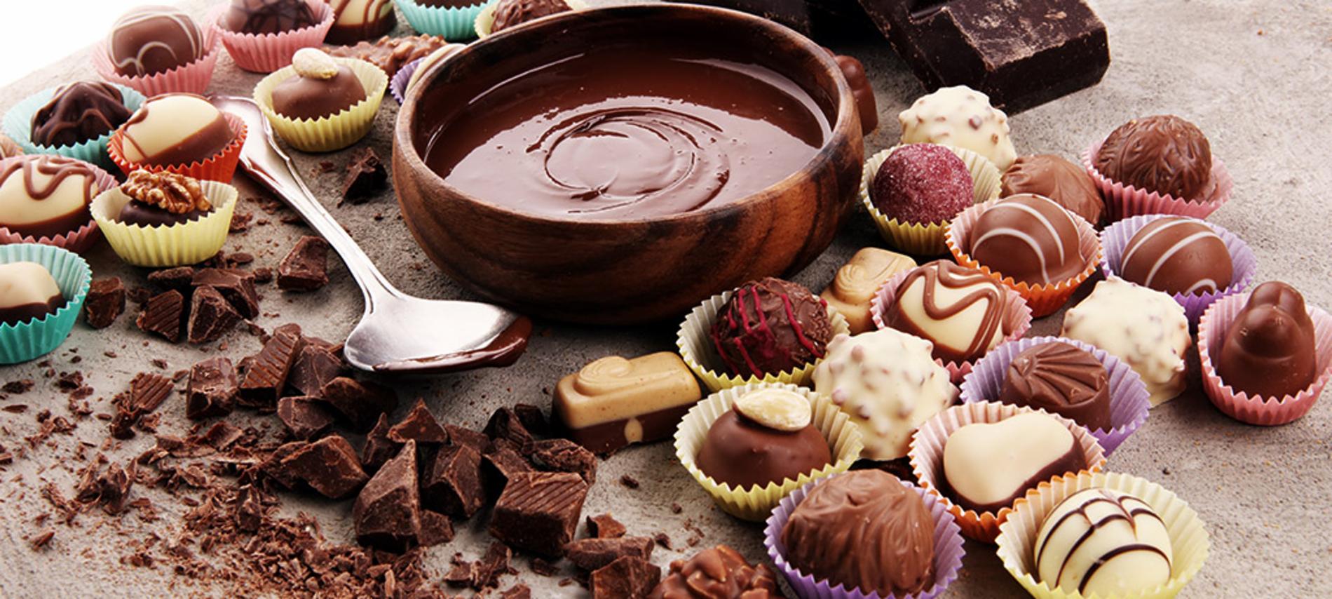 Receta de Chocolates fáciles sin molde