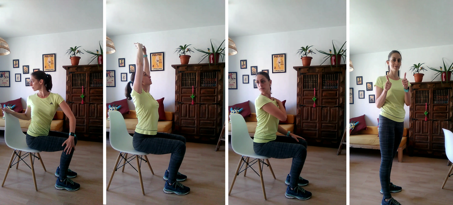 Home office: ejercicios para cuidar tu espalda